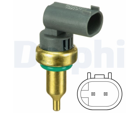 Sensor, kylmedietemperatur