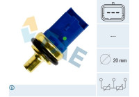 Sensor, kylmedietemperatur