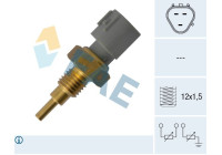 Sensor, kylmedietemperatur
