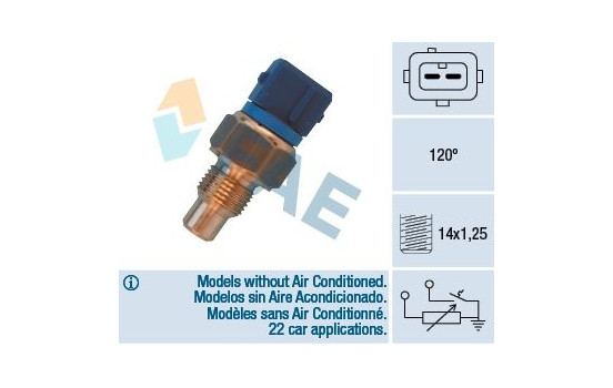 Sensor, topplockstemperatur