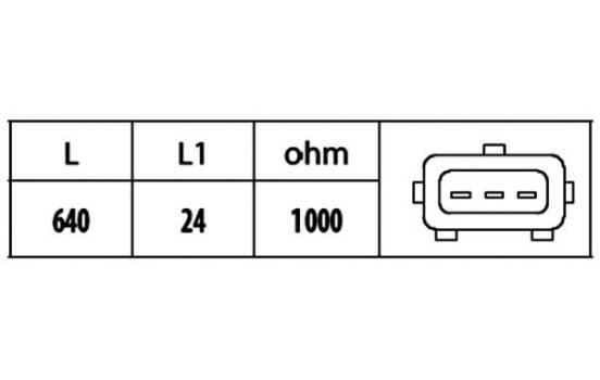Impulsgivare, vevaxel 6PU 009 146-491 Hella