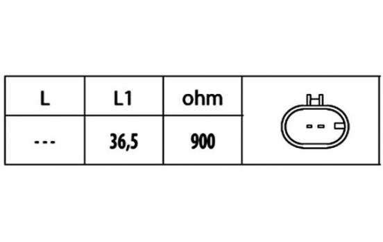 Impulsgivare, vevaxel 6PU 009 146-561 Hella