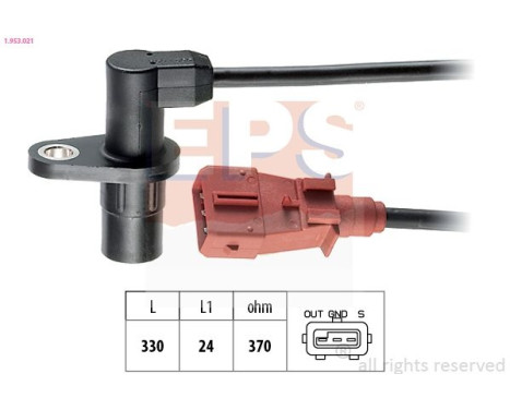 Impulsgivare, vevaxel Made in Italy - OE Equivalent 1.953.021 EPS Facet
