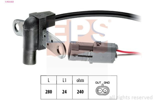 Impulsgivare, vevaxel Made in Italy - OE Equivalent 1.953.023 EPS Facet