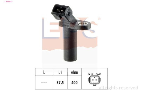 Impulsgivare, vevaxel Made in Italy - OE Equivalent 1.953.037 EPS Facet