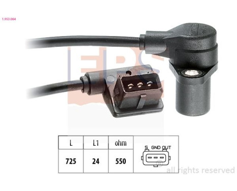 Impulsgivare, vevaxel Made in Italy - OE Equivalent 1.953.064 EPS Facet