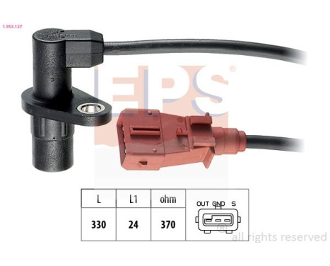 Impulsgivare, vevaxel Made in Italy - OE Equivalent 1.953.127 EPS Facet