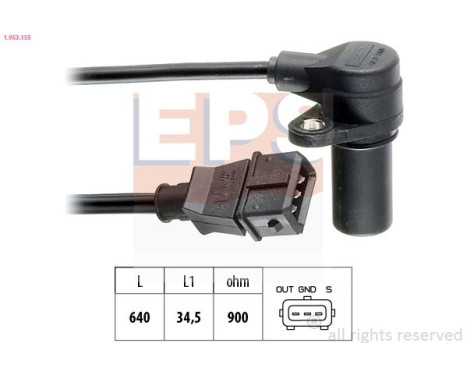 Impulsgivare, vevaxel Made in Italy - OE Equivalent 1.953.155 EPS Facet