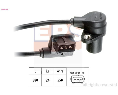 Impulsgivare, vevaxel Made in Italy - OE Equivalent 1.953.158 EPS Facet