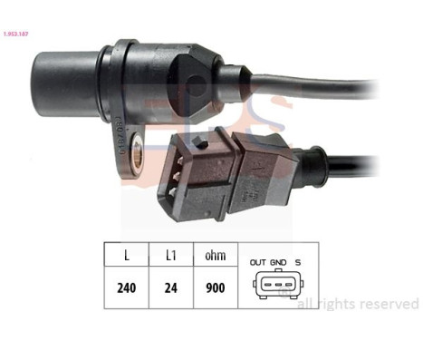 Impulsgivare, vevaxel Made in Italy - OE Equivalent 1.953.187 EPS Facet
