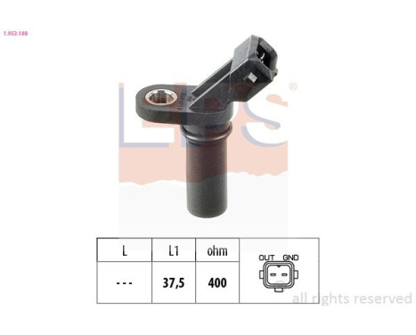 Impulsgivare, vevaxel Made in Italy - OE Equivalent 1.953.188 EPS Facet