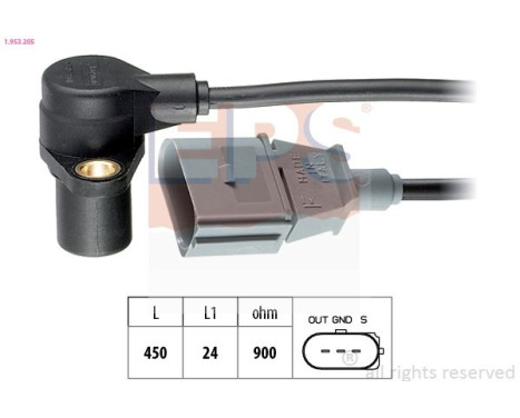 Impulsgivare, vevaxel Made in Italy - OE Equivalent 1.953.205 EPS Facet