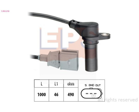 Impulsgivare, vevaxel Made in Italy - OE Equivalent 1.953.218 EPS Facet