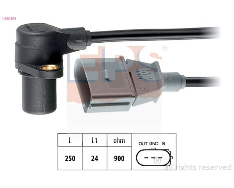 Impulsgivare, vevaxel Made in Italy - OE Equivalent 1.953.254 EPS Facet