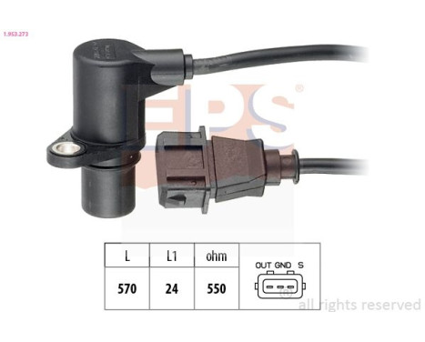 Impulsgivare, vevaxel Made in Italy - OE Equivalent 1.953.273 EPS Facet