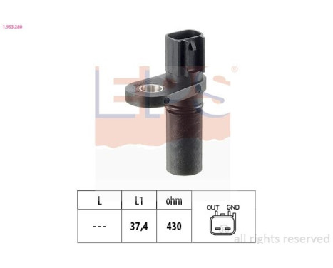 Impulsgivare, vevaxel Made in Italy - OE Equivalent 1.953.280 EPS Facet