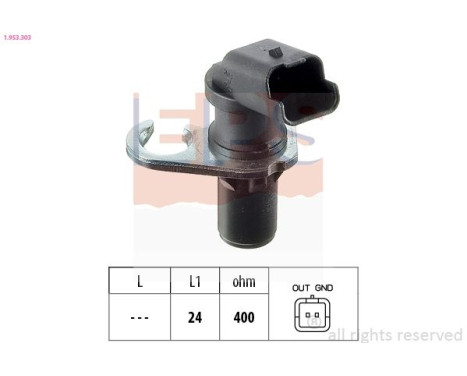 Impulsgivare, vevaxel Made in Italy - OE Equivalent 1.953.303 EPS Facet