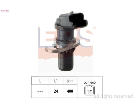 Impulsgivare, vevaxel Made in Italy - OE Equivalent 1.953.305 EPS Facet