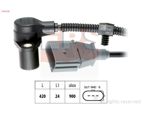 Impulsgivare, vevaxel Made in Italy - OE Equivalent 1.953.320 EPS Facet