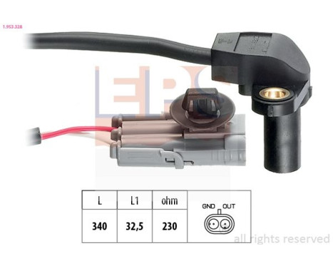 Impulsgivare, vevaxel Made in Italy - OE Equivalent 1.953.328 EPS Facet