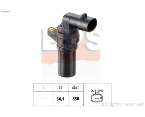 Impulsgivare, vevaxel Made in Italy - OE Equivalent 1.953.407 EPS Facet