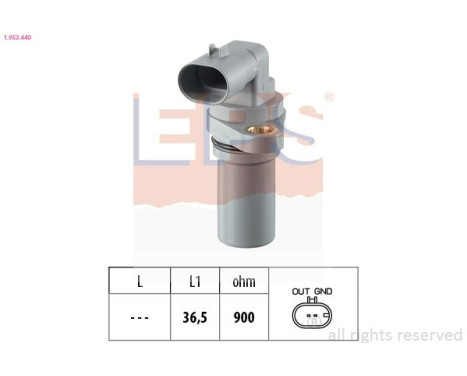 Impulsgivare, vevaxel Made in Italy - OE Equivalent 1.953.440 EPS Facet