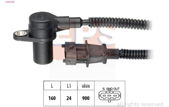 Impulsgivare, vevaxel Made in Italy - OE Equivalent 1953561 EPS Facet