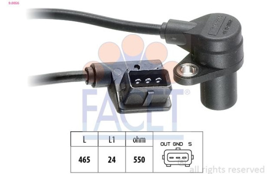 Impulsgivare, vevaxel Made in Italy - OE Equivalent 9.0056 Facet