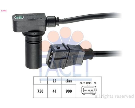 Impulsgivare, vevaxel Made in Italy - OE Equivalent 9.0066 Facet