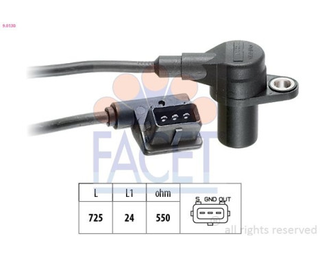 Impulsgivare, vevaxel Made in Italy - OE Equivalent 9.0130 Facet