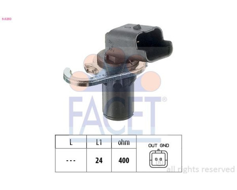 Impulsgivare, vevaxel Made in Italy - OE Equivalent 9.0293 Facet