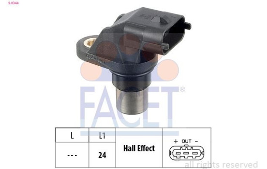 Impulsgivare, vevaxel Made in Italy - OE Equivalent 9.0344 Facet