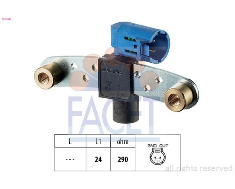 Impulsgivare, vevaxel Made in Italy - OE Equivalent 9.0545 Facet