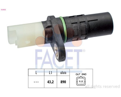 Impulsgivare, vevaxel Made in Italy - OE Equivalent 9.0555 Facet
