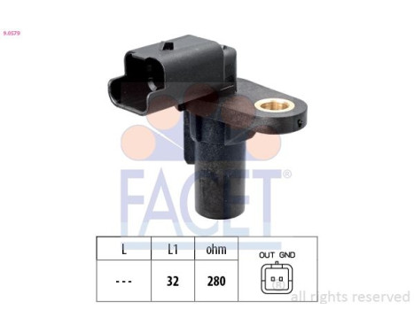 Impulsgivare, vevaxel Made in Italy - OE Equivalent 9.0579 Facet