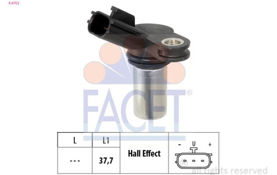 Impulsgivare, vevaxel Made in Italy - OE Equivalent 9.0752 Facet