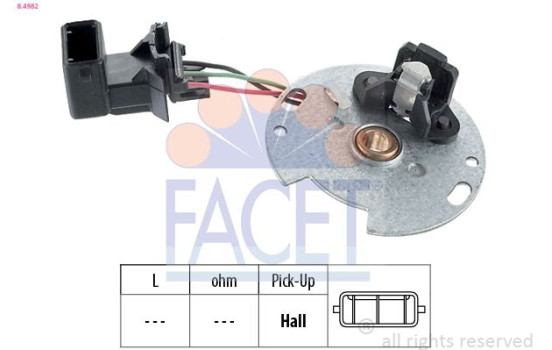 Sensor, tändningsimpuls Made in Italy - OE Equivalent 8.4982 Facet