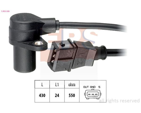 Vevaxelsensor 1.953.159 EPS Facet