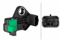 Vevaxelsensor 6PU 358 380-551 Hella