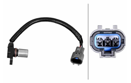 Vevaxelsensor 6PU 358 380-751 Hella