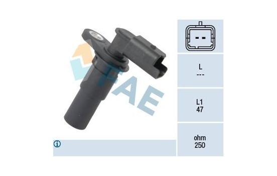 Vevaxelsensor