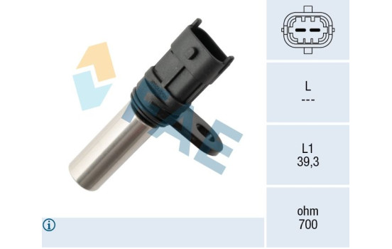 Vevaxelsensor