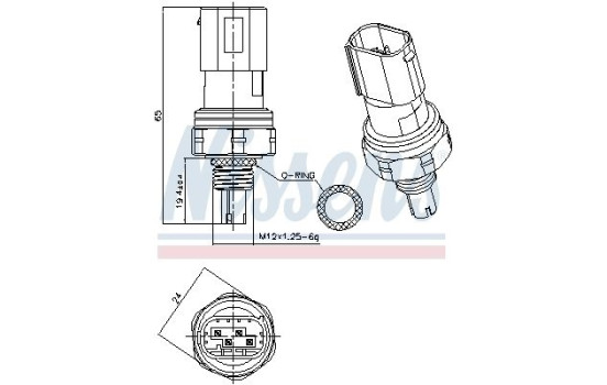 Tryckbrytare, luftkonditionering