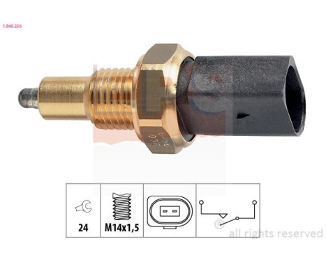 Brytare, backljus Made in Italy - OE Equivalent 1.860.256 EPS Facet