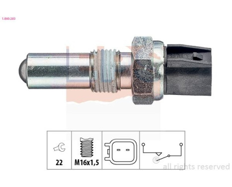 Brytare, backljus Made in Italy - OE Equivalent 1860283 EPS Facet