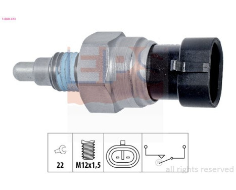 Brytare, backljus Made in Italy - OE Equivalent 1860323 EPS Facet