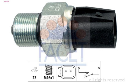 Brytare, backljus Made in Italy - OE Equivalent