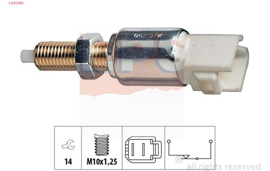 Bromsljuskontakt Made in Italy - OE Equivalent 1.810.062 EPS Facet