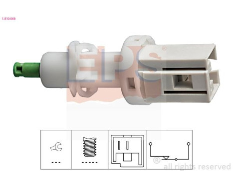 Bromsljuskontakt Made in Italy - OE Equivalent 1.810.068 EPS Facet