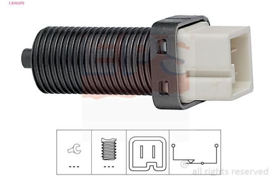 Bromsljuskontakt Made in Italy - OE Equivalent 1.810.070 EPS Facet